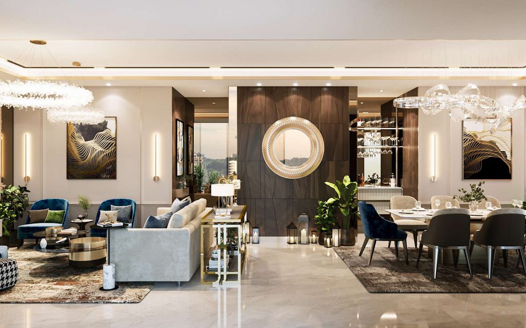 How Can I Separate a Living Room and Dining Area in an Open-Plan Space?