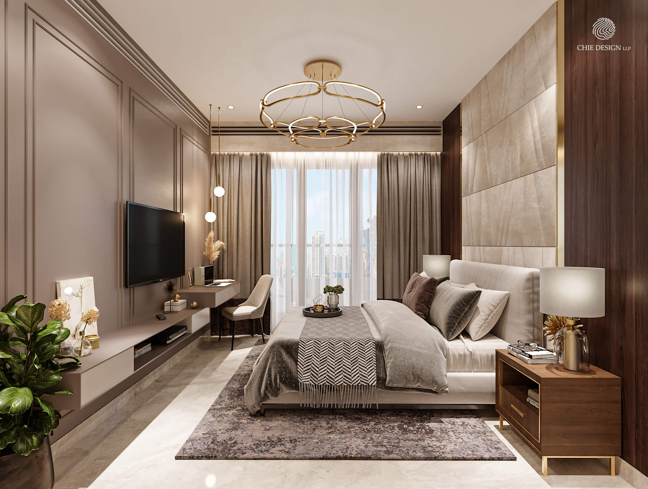 Luxury Residential Design - Master Bedroom