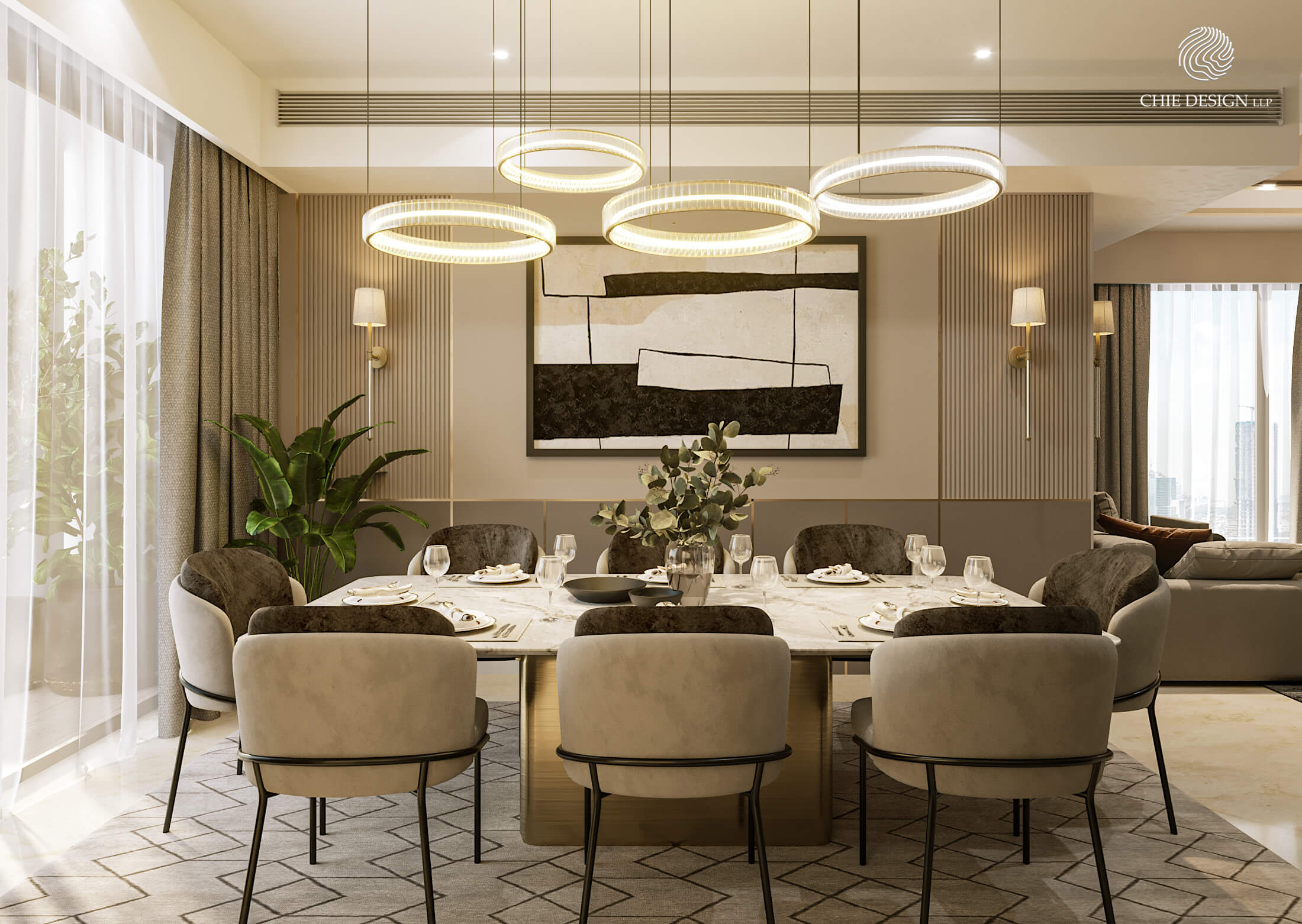 Luxury-Residential-Interior-Design-of-Dining-room