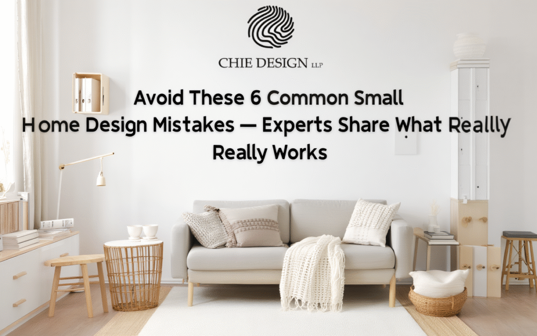 Avoid small home design mistakes with expert tips from Chie Design — best home designer in Pune.