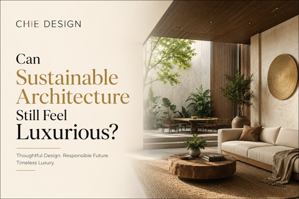 Can Sustainable Architecture Still Feel Luxurious?